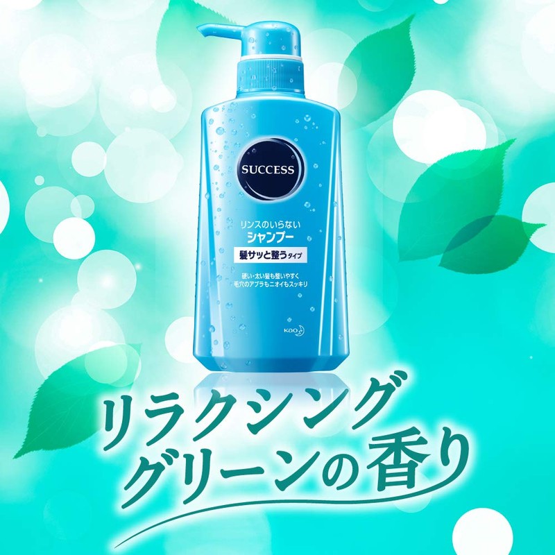 Success No-Rinse Shampoo Quick-Style Formula Pump Bottle 15.7 fl oz