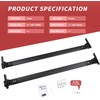 KINGGERI Heavy Duty 220lbs Roof Racks Cross Bars Compatible with