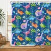 AS ART SENSEAS Dinosaur Shower Curtain Kids Bathroom Shower Curtain