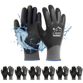Waterproof Winter Work Gloves for Men and Women, Touchscreen, Freezer Gloves, Thermal Insulated, for Cold Weather
