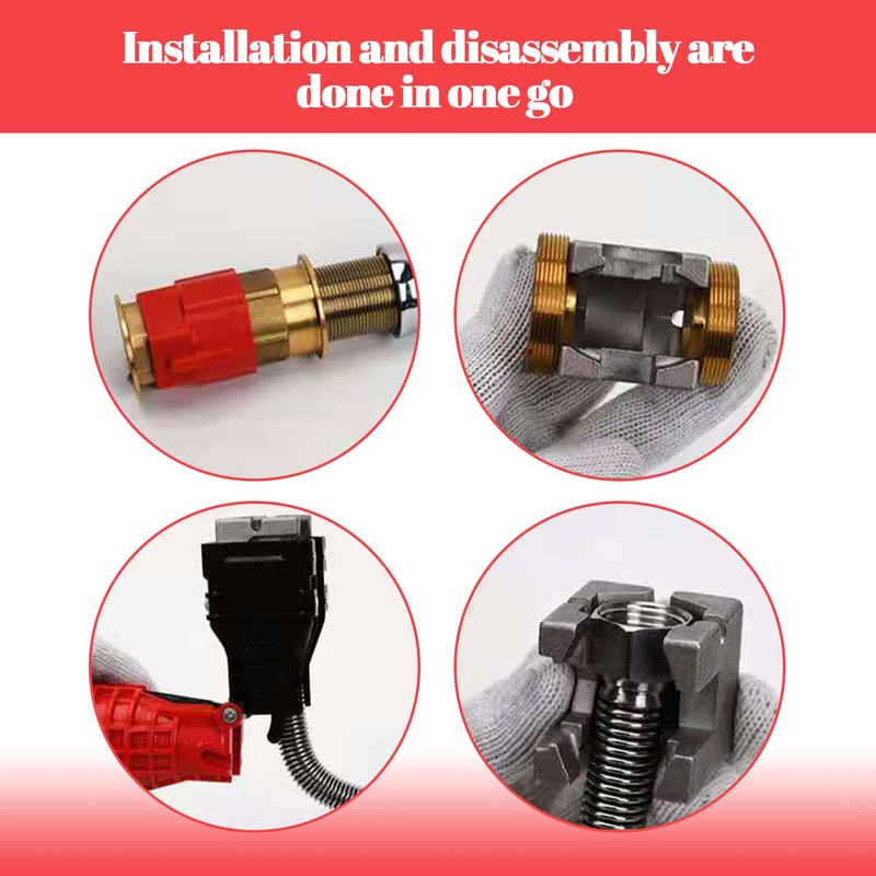 Zueyen 14-in-1 Tap Wrench Tool, Installer Tool, Pipe Wrench, Tap