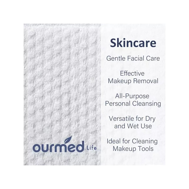 OurMed 아워메드 라이프 페이스 타월 민감한 피부를 위한 더 두꺼운