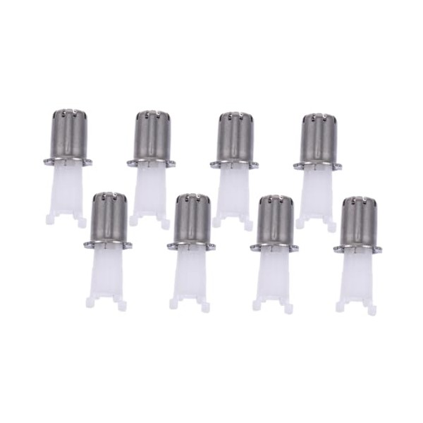 Nosehair Trimmer Replacement Heads 8pc Set Nose Hair Clipper Accessories