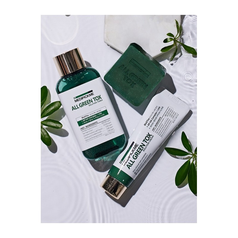 Medi Pick Me All Green Tox Solution Cleansing Bar +