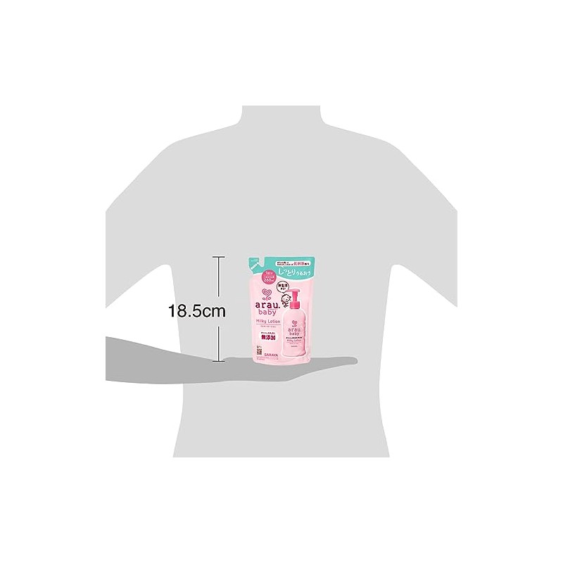 arau.baby Milky Lotion Refill, 8.2 fl oz (260 ml)