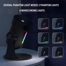 [2025 8th Gen] Star Projector, Galaxy Projector for Bedroom Night Light with Timer, Solar System Realistic Space Planetarium Projector Moon Lamp, Room Decor for Ceiling Kids Adults