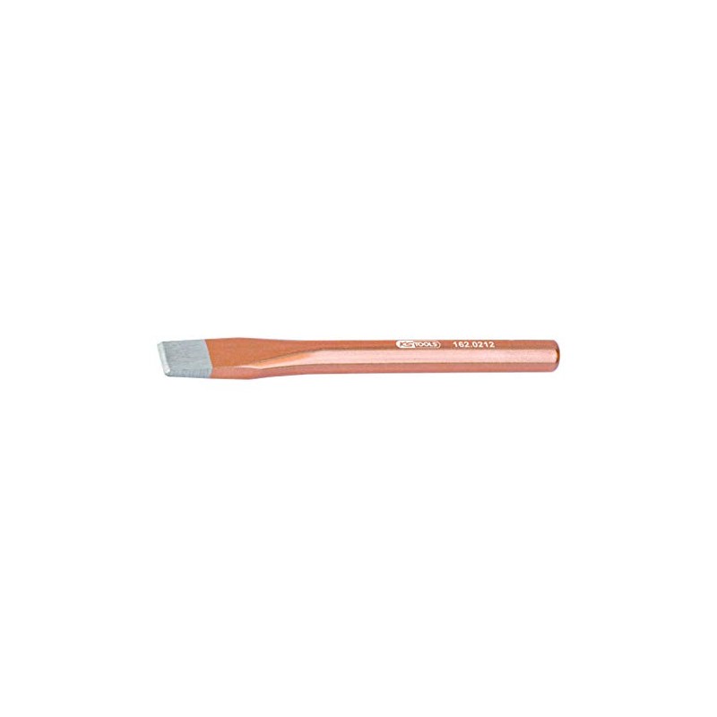 KS Tools 162.0211 Flat chisel, 8 point, 125mm