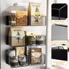 Restorgan Magnetic Basket Organizer Holder, 2 Pack Magnetic Shelf for
