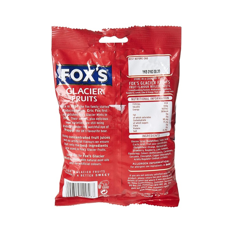 Foxs Glacier Fruits 200g