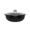 IMUSA 6.9Qt Bistro Ceramic Nonstick Caldero/Dutch Oven with Glass Lid,