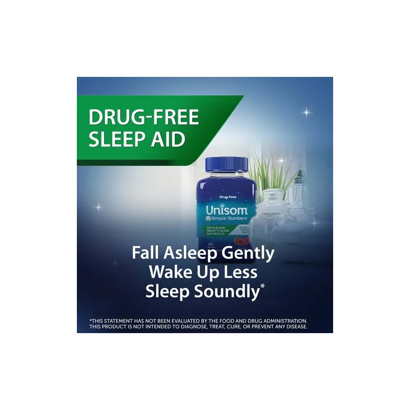 Unisom Simple Slumbers Gomitas Melatonina 5mg 120 Unidades