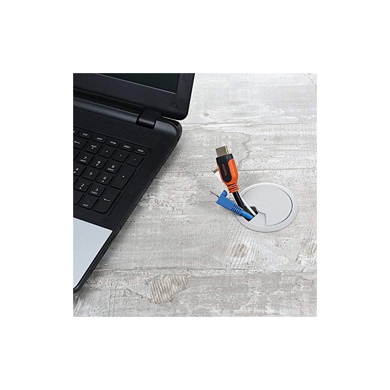 sossai® KDM2 Cable Grommet (Pack of 2) | Cable Duct