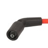 2 Pcs 8mm Spark Plug Wire Set Rubber Sparking Plug