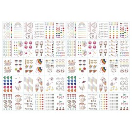 Team Maker Tattoo Sticker 30 types of cute tattoos + 30 types of real tattoos, Q type, 2 pieces / 팀메이커 타투스티커 귀여운타투 30종+30종 리얼 문신, Q타입, 2개