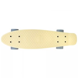 Cal 7 22" Complete Retro Style Mini Cruiser Skateboard (Snowdrop)