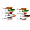 yueton Lote de 10 anzuelos flotantes de pesca Topwater de