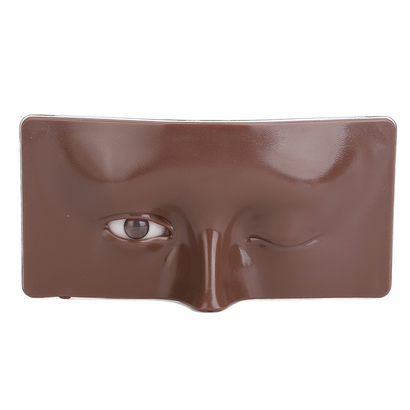 Eye Makeup Practice Board Open Close Eyes Reusable Silicone Mannequin