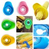 AKOAK 1 Pack Corn Cleaning Brush Vegetable Washer Plastic Vegetable