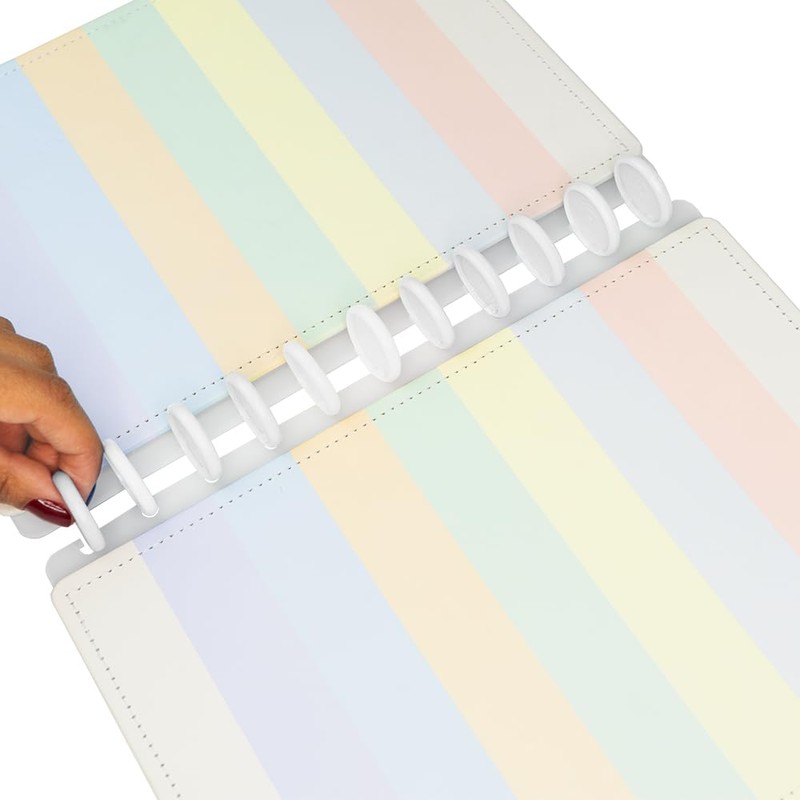 Large White Discs (12 Units, Support Up to 150 Sheets)