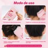 Cera para Cabello Mujer, Gel para Cabello Mujer Con Peine,