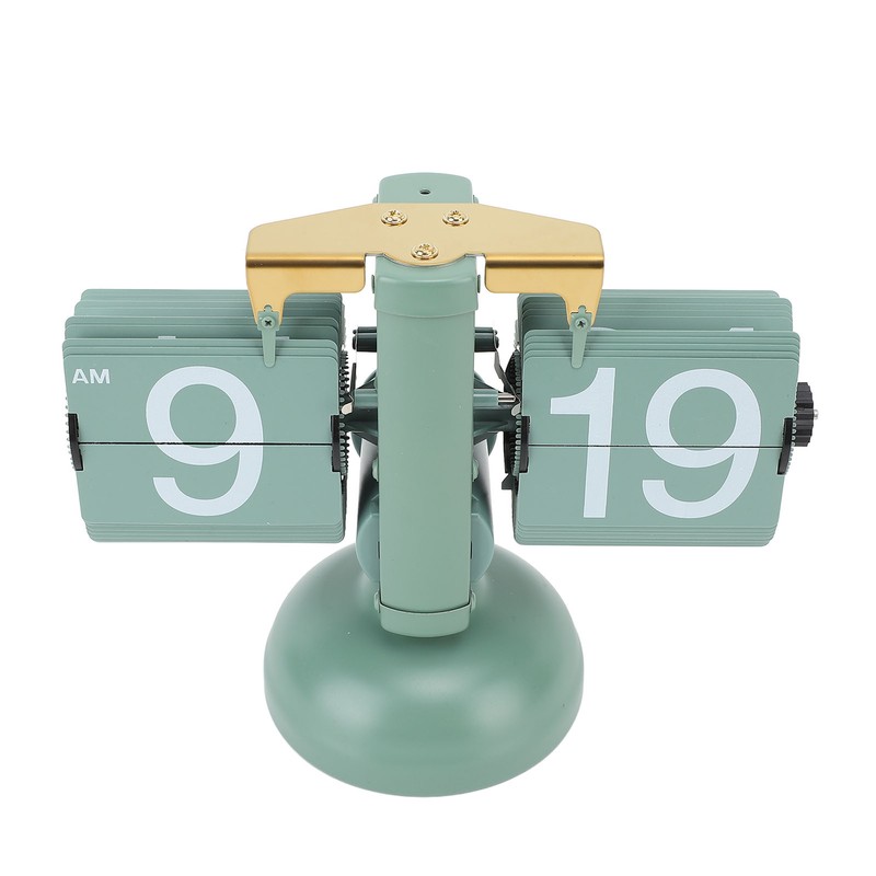 Retro Flip Down Clock with Reminder Timer Stable Accuracy Creative