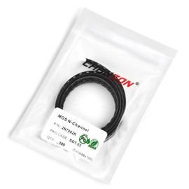 Chanzon 2N7002K SOT-23 NMOS N-Channel SMD Power MOSFET Transistor (Pack of 100pcs)