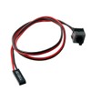 zalati Power Supply Switch Cable Power on/Off Push Button Connector