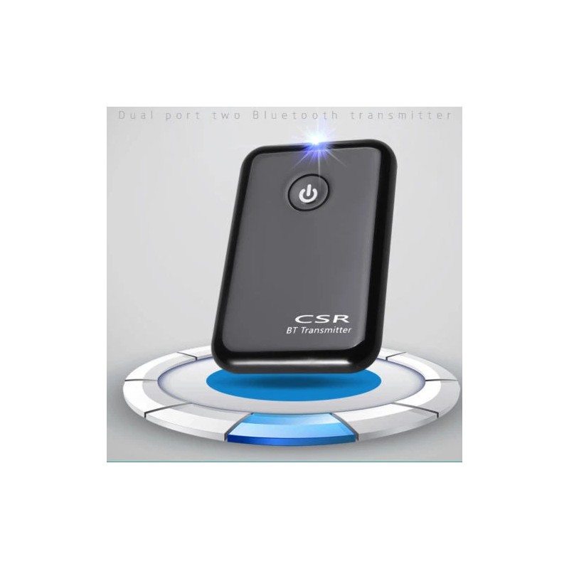 Naptronics 2in1 Wireless USB 4.2 Bluetooth Receiver TV, Music AUX