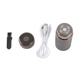 Electric Shaver Portable Water Resistant Easy to Clean Single Head Mini Electric Shaver for Travel Business Trips