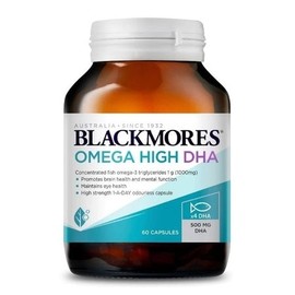 Blackmores Omega Brain High DHA Fish Oil 60Caps
