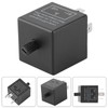 LED Flasher Relay Fast Flashing Waterproof Universal Fit 12V Car