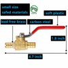 (20 Pack) Lidertik 1/2 Pex Ball Valve Shut Off Valve