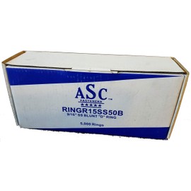 Hog Rings 9/16 Stainless Steel Your Choice SHARP/BLUNT Poultry Upholstery (9/16 SS SHARP, None, 2500)