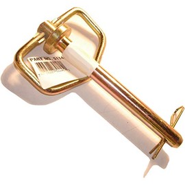 Hard to Find Fastener Swivel Handle Hitch Pin, Heavy Duty Heat Treated Corrosion Resistant Safety Hardware for Securing Tractor Trailers, 1/2 x 4-1/4-Inch