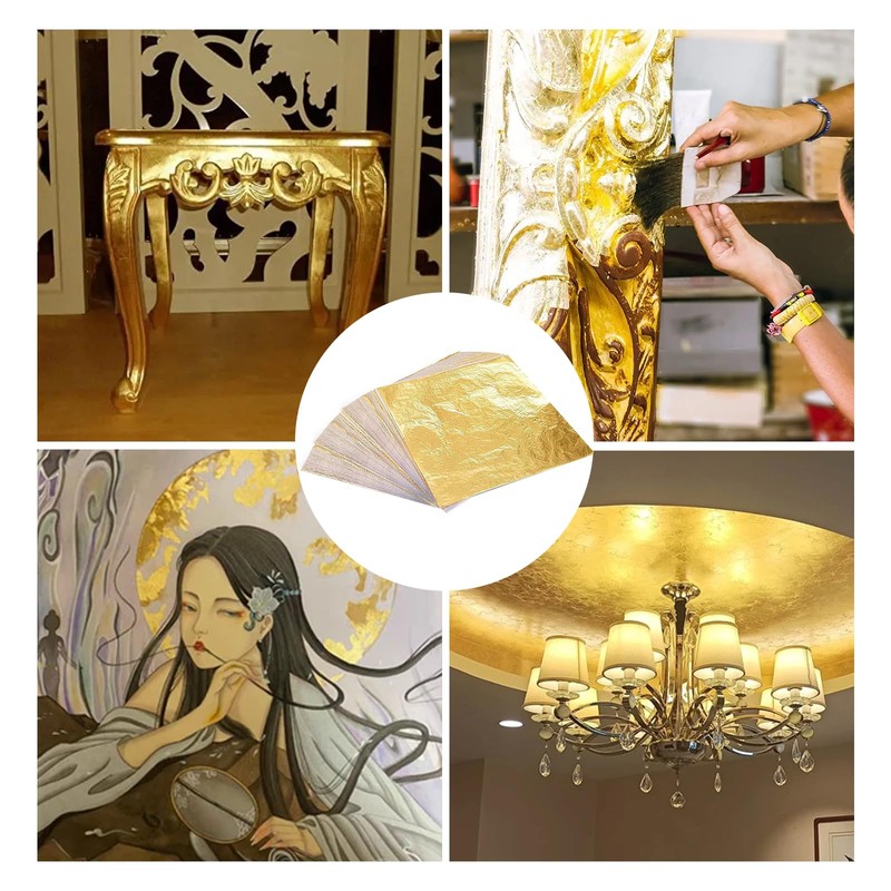 Ninesung Gold Leaf Kit | Gold Leaf Adhesive Set |