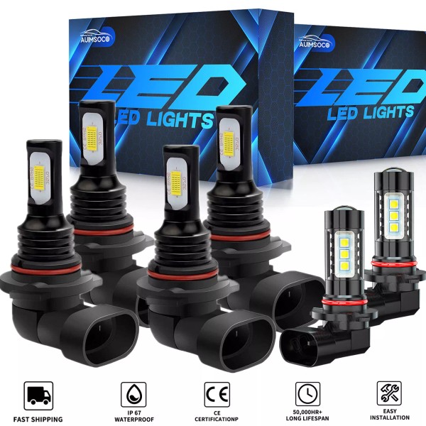 AUIMSOCO For Jeep Grand Cherokee 2005-2009 2010 Combo LED Light