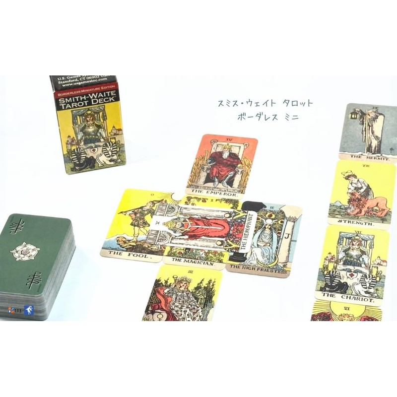 I.I.J Tarot Cards, Weighted Edition, Tarot Mini Divination [Smith Waite