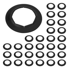 30 Pcs 5/8 Push Nut, Dolly Wheel Lock Washer Fits 5/8" Dolly Axle Rods and Most Dolly Axle Rods, Push Nuts for Dolly with Oiled Phosphate Finish