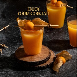 PLASTICPRO Disposable 7 oz Crystal Clear Plastic Tumblers for Party's & Weddings pack of 50