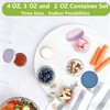 stablerice 3 Sizes of Salad Dressing Container To Go Glass