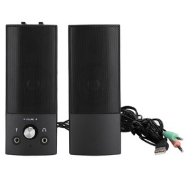 SADA V-117 Wired Computer Audio 3W Home Desktop Small Speaker Notebook Subwoofer for Surround Sound