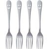 Nagao NY-3 Tsubamesanjo Nico Dessert Fork, Set of 4, 6.8