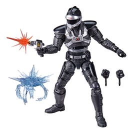 Power Rangers Lightning Collection In Space Phantom Ranger 6-Inch Premium Collectible Action Figure Toy with Accessories, Ages 4 and Up