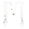 RENIAN Jewelry Photography Props Board Acrylic Frame Tabletop Stand for