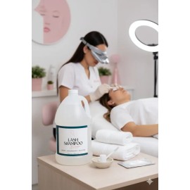 Lash Shampoo Refil 3.78 Litros Limpiador De Pestañas