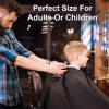 GEQIO Capas De Corte De Pelo Mandil Peluqueria Impermeable 4pzs