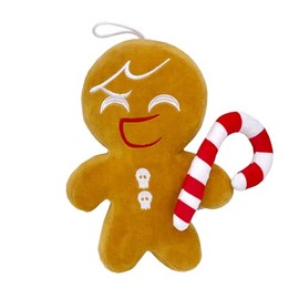 Super JAKES Shadow Milk Cookie Plush, Cookie Run Kingdom Plushies Pillow for Game Fans, Stuffed Figure Doll Birthday for Boys Girls (GingerBrave)