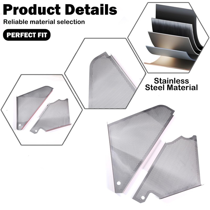 Suetlcoity Engine Compartment Cover Trim Compatible with Corvette C8 Stingray