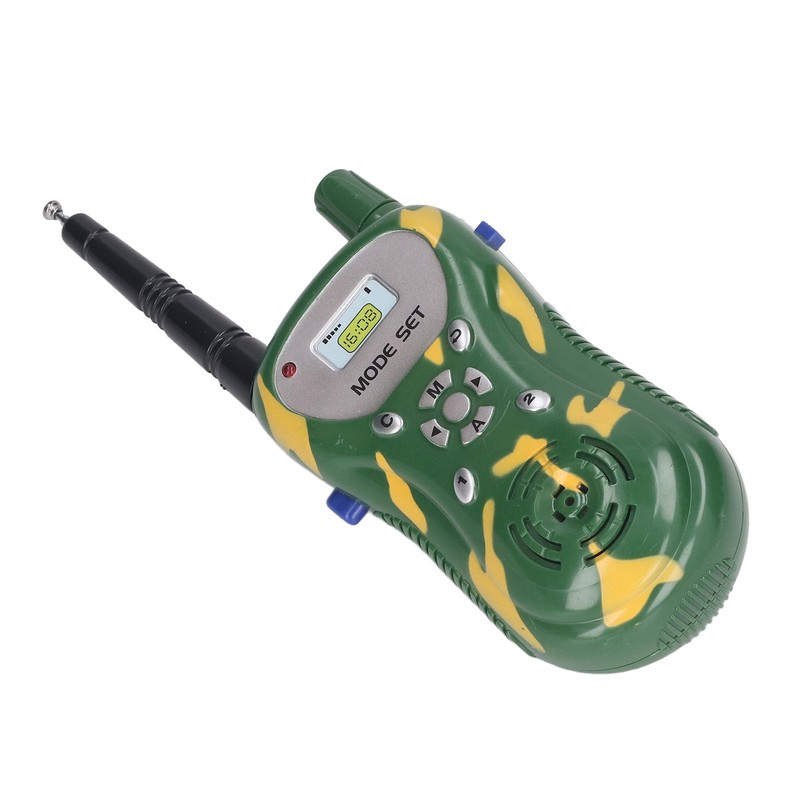 2pcs Radio Toy Clear Sound Long Range Interactive Handheld Radio