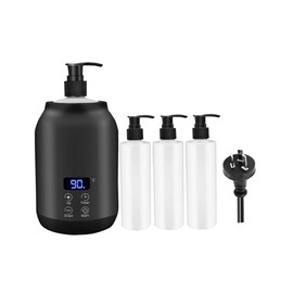 Single Bottle Massage Oil Heater,Cream Heater Bottle,Small with Bottles for Cream Lotion Oil Bottle Warmer Massage Oil Warmer, black